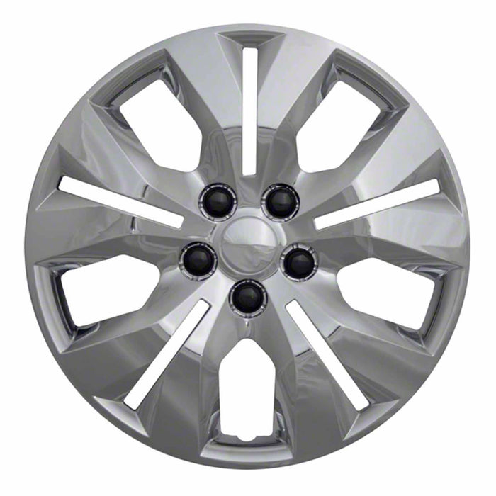 Coast To Coast IWC46716C 16 Inch 5 Split Spoke Chrome Plated Plastic Set Of 4 Lug Covers - Truck Part Superstore