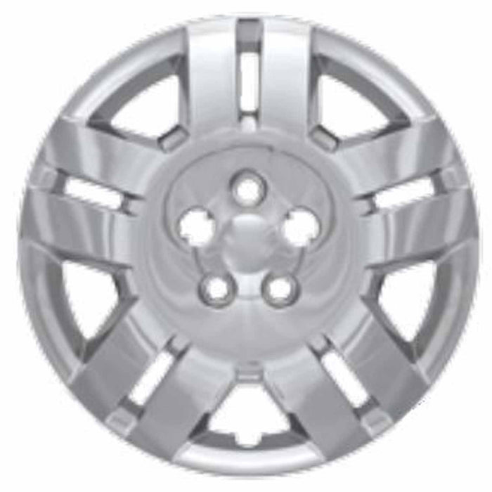 Coast To Coast IWC46817S 17 Inch 5 Split Spoke Silver Color Plastic Set Of 4 Bolt On - Truck Part Superstore