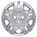 Coast To Coast IWC46817S 17 Inch 5 Split Spoke Silver Color Plastic Set Of 4 Bolt On - Truck Part Superstore