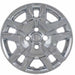 Coast To Coast IWC47016S 16 Inch 10 Spoke Silver Color Plastic Set Of 4 Bolt On - Truck Part Superstore