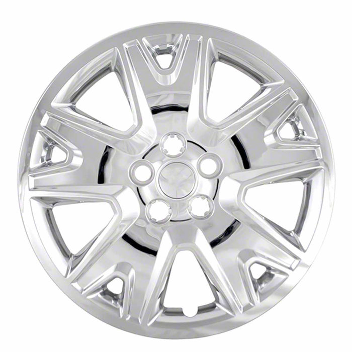Coast To Coast IWC47117C 17 Inch 5 Split Spoke Chrome Plated Plastic Set Of 4 Bolt On - Truck Part Superstore