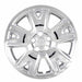 Coast To Coast IWC47117C 17 Inch 5 Split Spoke Chrome Plated Plastic Set Of 4 Bolt On - Truck Part Superstore
