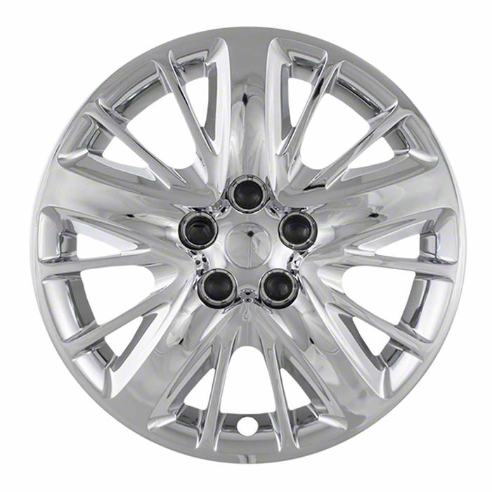 Coast To Coast IWC47218C 18 Inch 15 Spoke Chrome Plated Plastic Set Of 4 Lug Covers - Truck Part Superstore