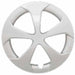 Coast To Coast IWC49815S 15 Inch 5 Spoke Silver Color Plastic Set Of 4 Standard Leg - Truck Part Superstore