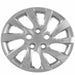 Coast To Coast IWC50116S 16 Inch 10 Twist Spoke Silver Color Plastic Set Of 4 Bolt On - Truck Part Superstore