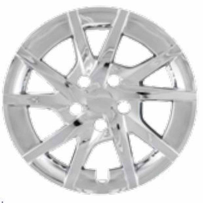 Coast To Coast IWC50216S 16 Inch 10 Spoke Silver Color Plastic Set Of 4 Push On - Truck Part Superstore