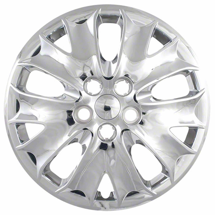 Coast To Coast IWC50316C 16 Inch 5 Split Spoke Chrome Plated Plastic Set Of 4 Bolt On - Truck Part Superstore