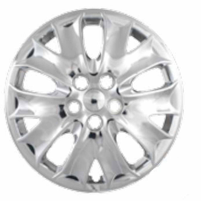 Coast To Coast IWC50316S 16 Inch 5 Split Spoke Silver Color Plastic Set Of 4 Bolt On - Truck Part Superstore