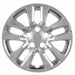 Coast To Coast IWC50516S 16 Inch 10 Spoke Silver Color Plastic Set Of 4 Bolt On - Truck Part Superstore