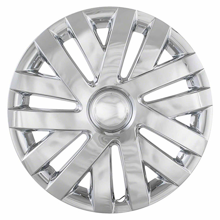 Coast To Coast IWC50616C 16 Inch 7 Double Spoke Chrome Plated Plastic Set Of 4 Standard Leg - Truck Part Superstore