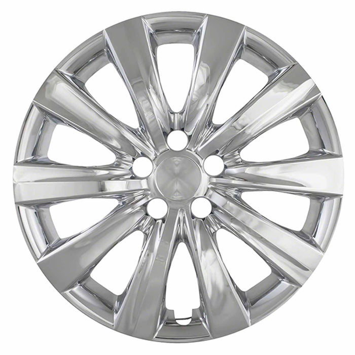 Coast To Coast IWC50816C 16 Inch 10 Spoke Chrome Plated Plastic Set Of 4 Standard Leg - Truck Part Superstore