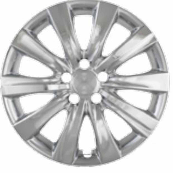 Coast To Coast IWC50816S 16 Inch 10 Spoke Silver Color Plastic Set Of 4 Standard Leg - Truck Part Superstore