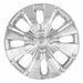 Coast To Coast IWC50915C 15 Inch 8 Split Spoke Chrome Plated Plastic Set Of 4 Spring Steel Clip - Truck Part Superstore