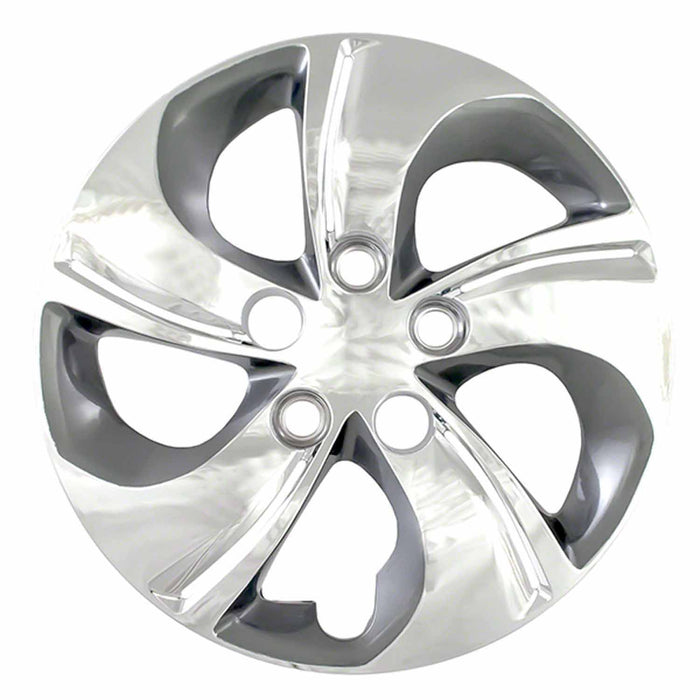 Coast To Coast IWC51015CC 15 Inch 5 Twisted Spoke Chrome Plated Plastic Set Of 4 Standard Leg - Truck Part Superstore