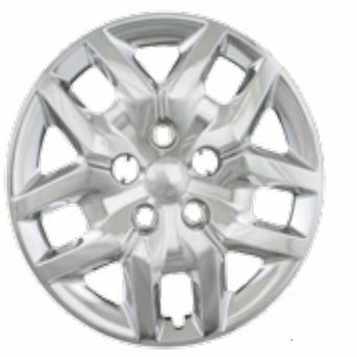 Coast To Coast IWC51117S 17 Inch 10 Spoke Silver Color Plastic Set Of 4 Bolt On - Truck Part Superstore