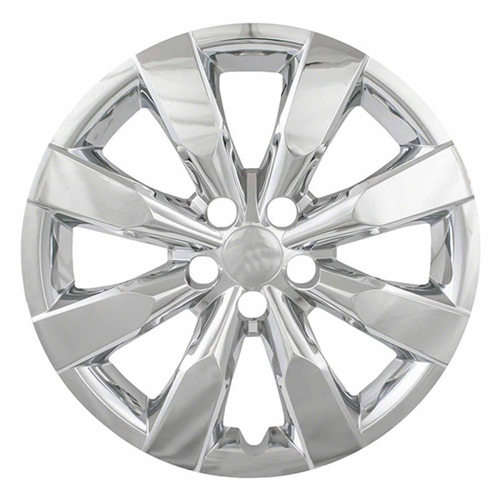 Coast To Coast IWC51316S 16 Inch 8 Spoke Silver Color Plastic Set Of 4 Standard Leg - Truck Part Superstore