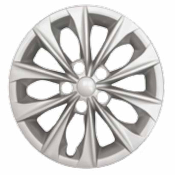 Coast To Coast IWC51416S 16 Inch 10 Spoke Silver Color Plastic Set Of 4 Standard Leg - Truck Part Superstore
