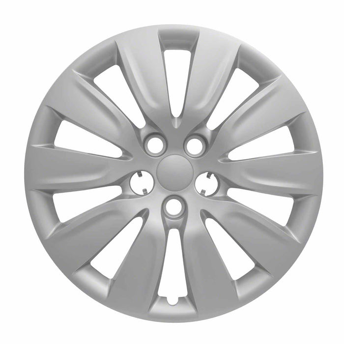 Coast To Coast IWC51717S 17 Inch 10 Spoke Silver Color ABS Plastic Set Of 4 - Truck Part Superstore