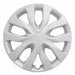 Coast To Coast IWC51917S 17 Inch 10 Spoke Silver Color Plastic Set Of 4 - Truck Part Superstore