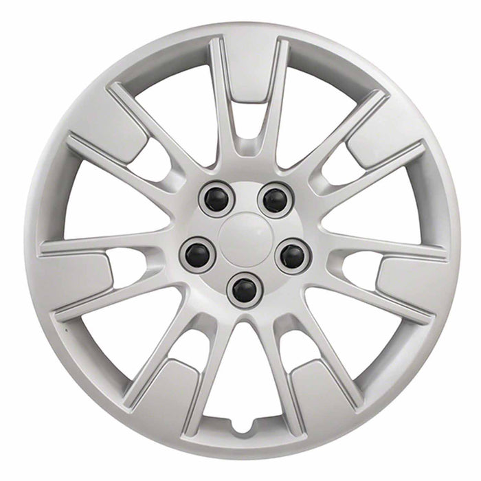 Coast To Coast IWC52316S 16 Inch 14 Spoke Silver Color Plastic Set Of 4 - Truck Part Superstore