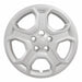 Coast To Coast IWC52517S 17 Inch 5 Spoke Silver Color Plastic Set Of 4 - Truck Part Superstore