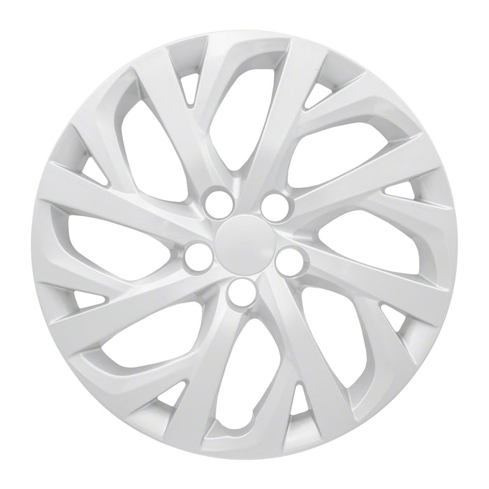 Coast To Coast IWC52816S 16 Inch; 16 Spoke; Silver Color; Plastic; Set Of 4 - Truck Part Superstore