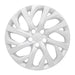 Coast To Coast IWC52816S 16 Inch; 16 Spoke; Silver Color; Plastic; Set Of 4 - Truck Part Superstore