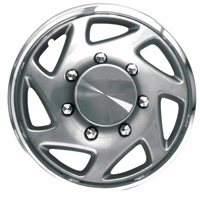 Coast To Coast IWC9415C 15 Inch Silver Color With Chrome Plated Ring Plastic Set Of 4 - Truck Part Superstore