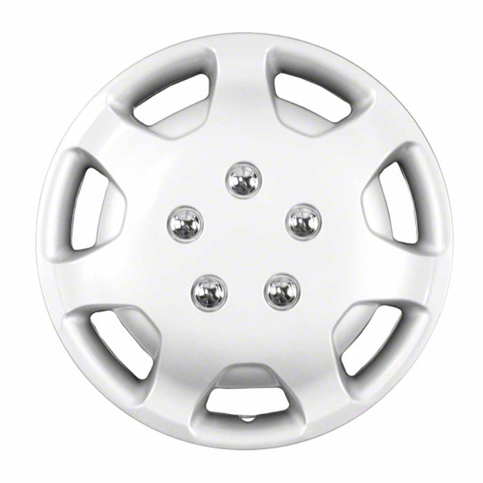 Coast To Coast IWCB86314S 14 Inch 7 Hole Silver Color Plastic Set Of 4 Standard Leg - Truck Part Superstore