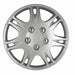 Coast To Coast IWCB881315S 15 Inch 7 Double Spoke Silver Color Plastic Set Of 4 Standard Leg - Truck Part Superstore