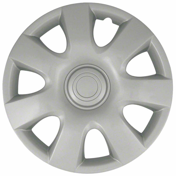 Coast To Coast IWCB94415S 15 Inch 7 Spoke Silver Color Plastic Set Of 4 Standard Leg - Truck Part Superstore
