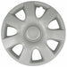 Coast To Coast IWCB94415S 15 Inch 7 Spoke Silver Color Plastic Set Of 4 Standard Leg - Truck Part Superstore