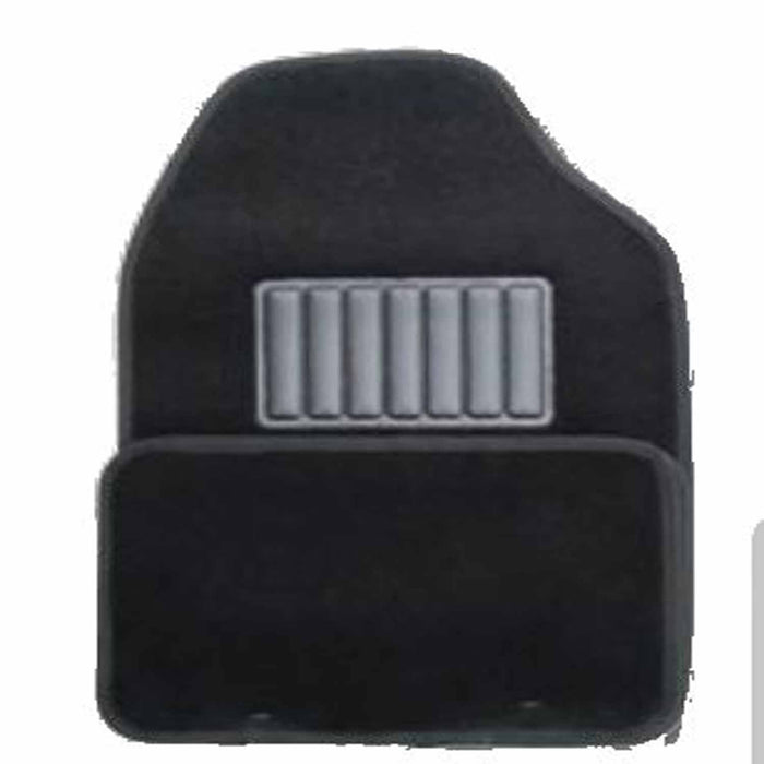 Coast To Coast IWCCCFMBK Universal Black Carpet With Driver With Heel Pad Set Of 4 - Truck Part Superstore