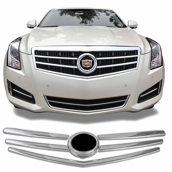 Coast To Coast IWCGI115 Overlay Horizontal Bar Style 6 Piece Emblem Cutout Chrome ABS - Truck Part Superstore