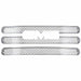 Coast To Coast IWCGI116 Overlay Mesh Style 3 Piece With Emblem Cutout Chrome Plated ABS Plastic - Truck Part Superstore