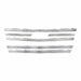 Coast To Coast IWCGI117 Overlay Horizontal Bar Style 5 Piece Bumper Grille Insert Chrome ABS - Truck Part Superstore