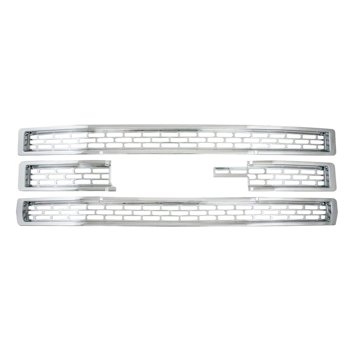 Coast To Coast GI123 Overlay 1 Piece Emblem Cutout Chrome ABS Also Use New Number IWCGI123 - Truck Part Superstore