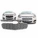 Coast To Coast IWCGI128 Overlay Honeycomb Style 2 Piece With Emblem Cutout Chrome Plated ABS Plastic - Truck Part Superstore