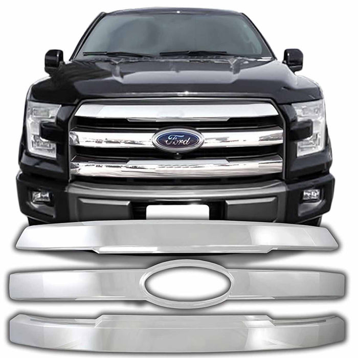 Coast To Coast IWCGI134 Overlay 3 Piece Chrome Plated ABS Plastic - Truck Part Superstore