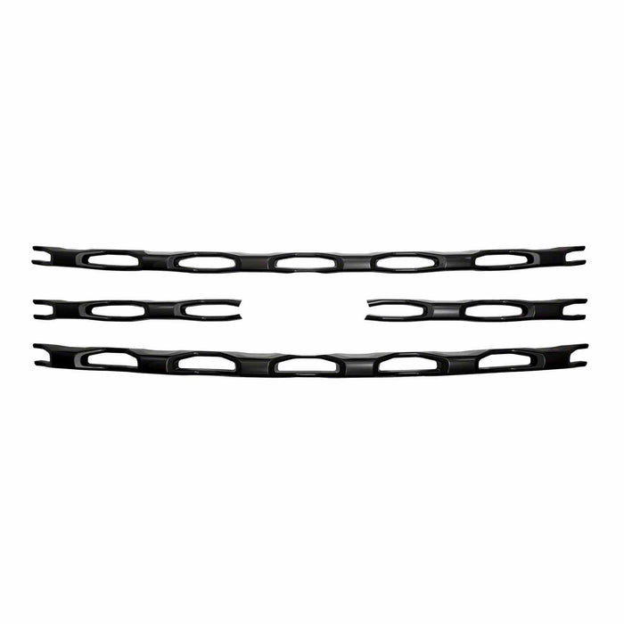 Coast To Coast IWCGI139BLK Overlay Wide Oval Style 4 Piece With Emblem Cutout Black ABS Plastic - Truck Part Superstore