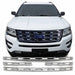 Coast To Coast IWCGI139 Overlay Wide Oval Style 4 Piece With Emblem Cutout Chrome Plated ABS Plastic - Truck Part Superstore