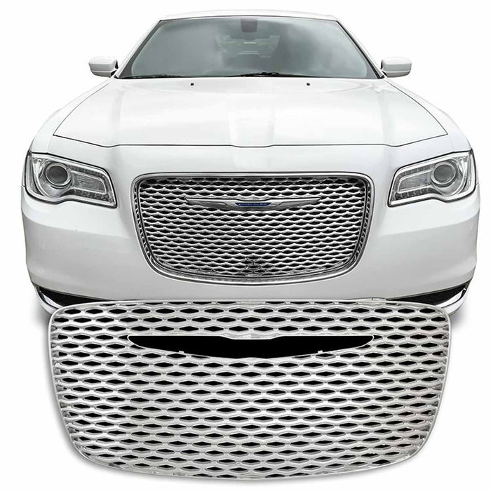 Coast To Coast IWCGI140 Overlay Mesh Style 1 Piece With Emblem Cutout Chrome Plated ABS Plastic - Truck Part Superstore