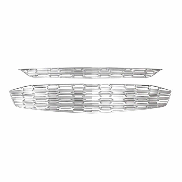 Coast To Coast IWCGI144 Overlay Oval Mesh Style 2 Piece Chrome Plated ABS Plastic - Truck Part Superstore