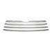 Coast To Coast IWCGI153 Overlay Horizontal Bar Style 4 Piece Emblem Cutout Chrome ABS - Truck Part Superstore