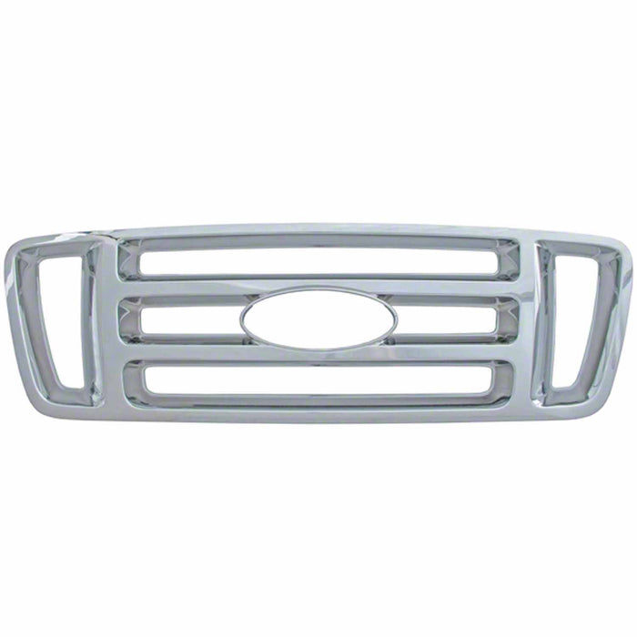 Coast To Coast IWCGI18 Overlay Bar Style 1 Piece With Emblem Cutout Chrome Plated ABS Plastic - Truck Part Superstore