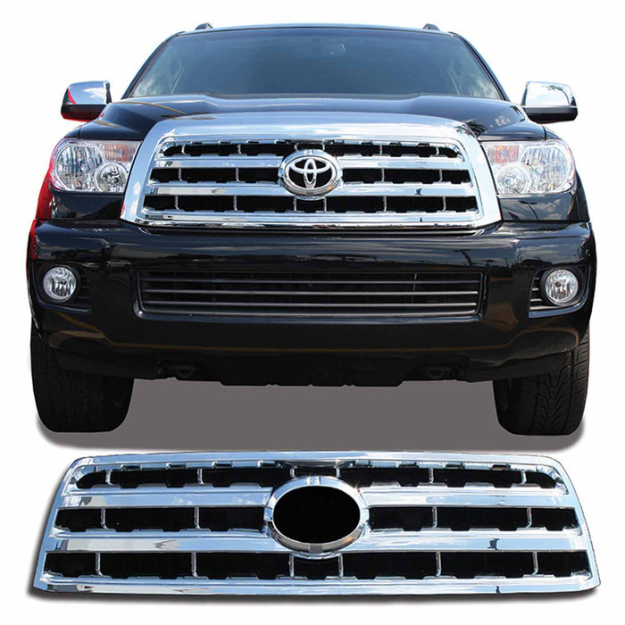 Coast To Coast IWCGI62 Overlay Horizontal Bar Style 1 Piece Emblem Cutout Chrome ABS - Truck Part Superstore