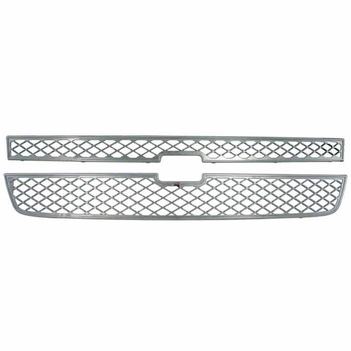 Coast To Coast IWCGI64 Overlay Mesh Style 2 Piece With Emblem Cutout Chrome Plated ABS Plastic - Truck Part Superstore