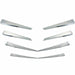 Coast To Coast IWCGI76 Overlay Horizontal Bar Style 8 Piece Emblem Cutout Chrome ABS - Truck Part Superstore