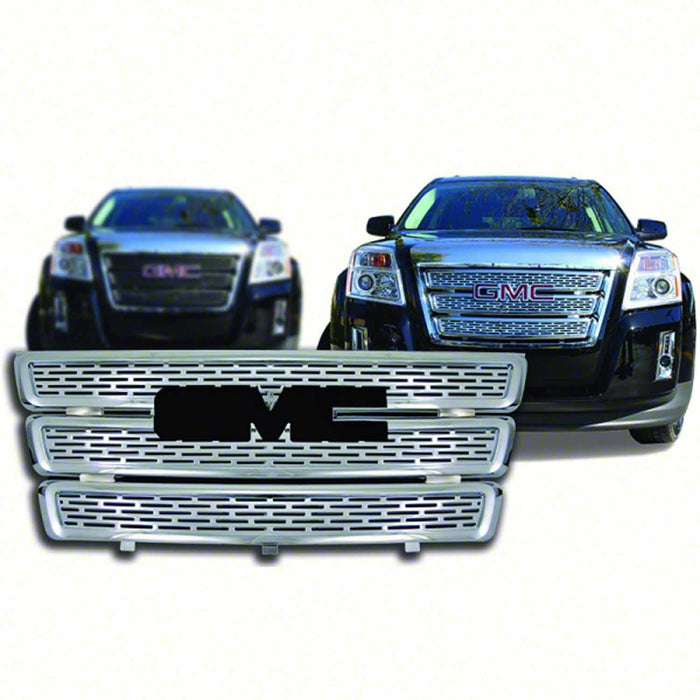 Coast To Coast IWCGI87 Overlay Oval Mesh Style 1 Piece With Emblem Cutout Chrome Plated ABS Plastic - Truck Part Superstore