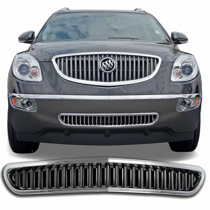 Coast To Coast IWCGI93B Overlay Vertical Bar Style 1 Piece Chrome Plated ABS Plastic - Truck Part Superstore